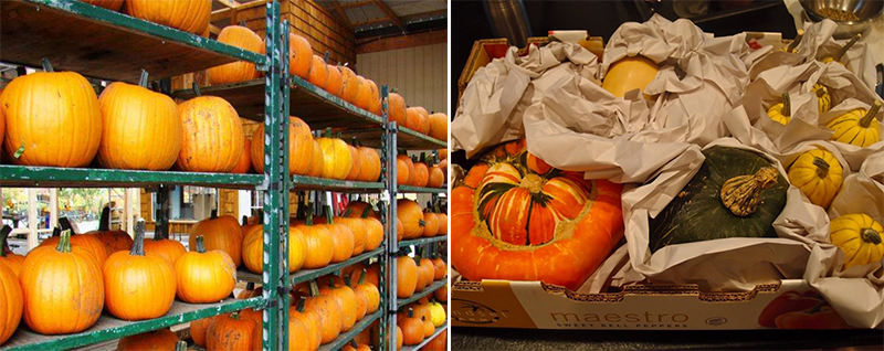 Съхранение на тикви Тиквени бонбони