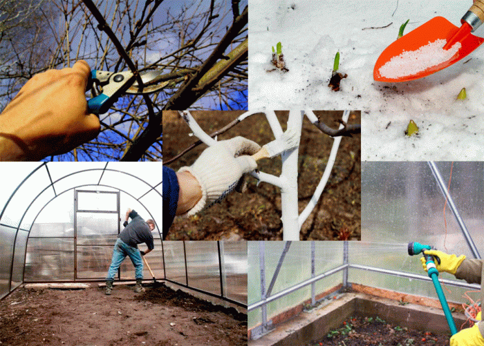 Пролетна работа в дачата