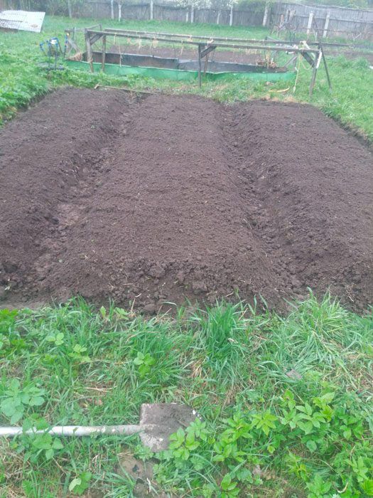 Градински легла в дачата