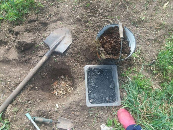 Торове Яма с дренаж