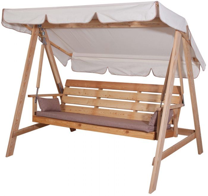 Дървена люлка