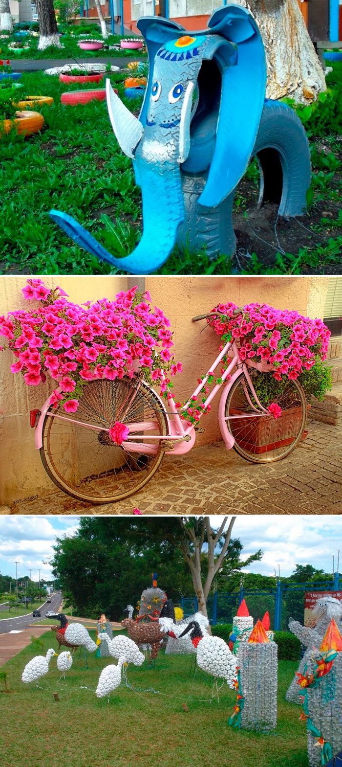 Скулптура от импровизирани средства Необичайни скулптури