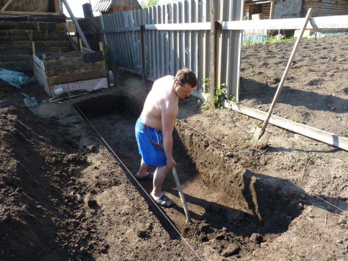 Σκάψιμο τάφρου