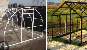 Оранжерии, изработени от профилни тръби