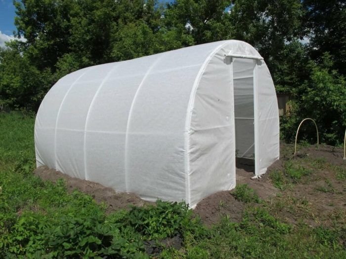 Бял агрофибър