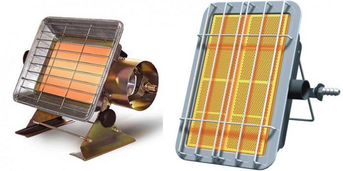 Инфрачервени газови нагреватели