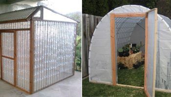 Оранжерии от импровизирани средства