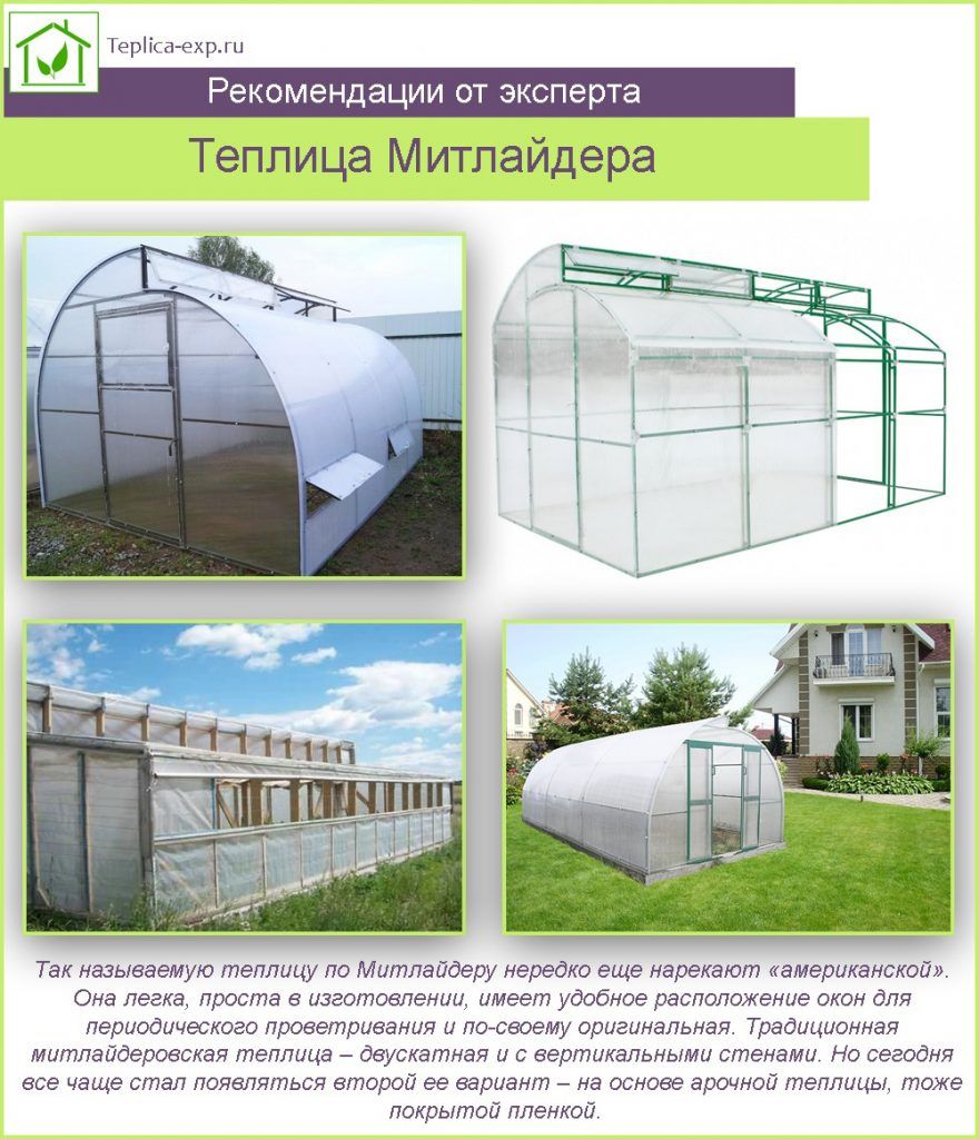 Модификации на оранжерии