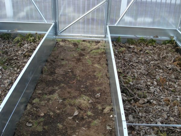 Почвени легла Легла в оранжерия