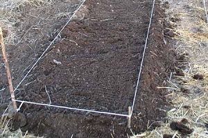 Маркиране според схемата Маркиране на леглата