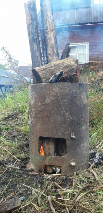 Гореща бъчва за остатъци