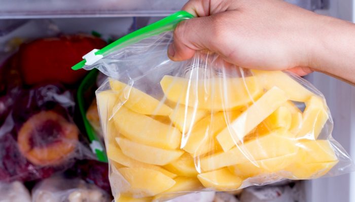 Съхранение на картофи във фризера