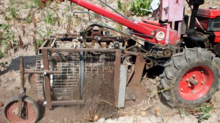 Барабанна копачка за картофи