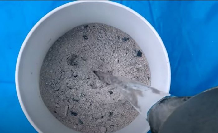 Разтвор на пепел