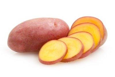 Клубени от сорта картофи Лаура