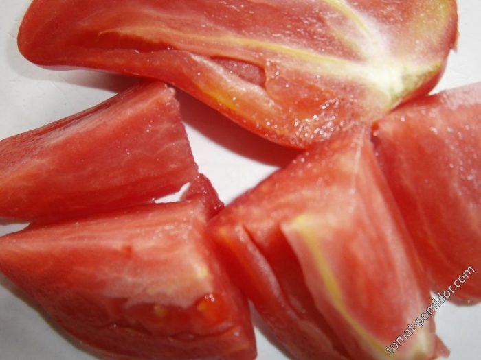 Парчета домати