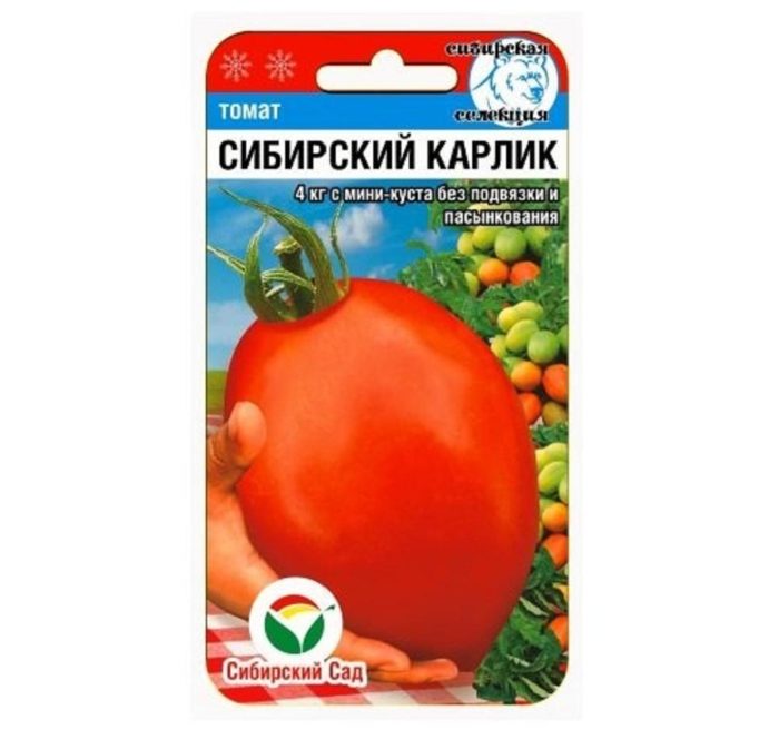 Семена от сорта Сибирско джудже