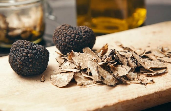 Трюфелови стърготини от гъби