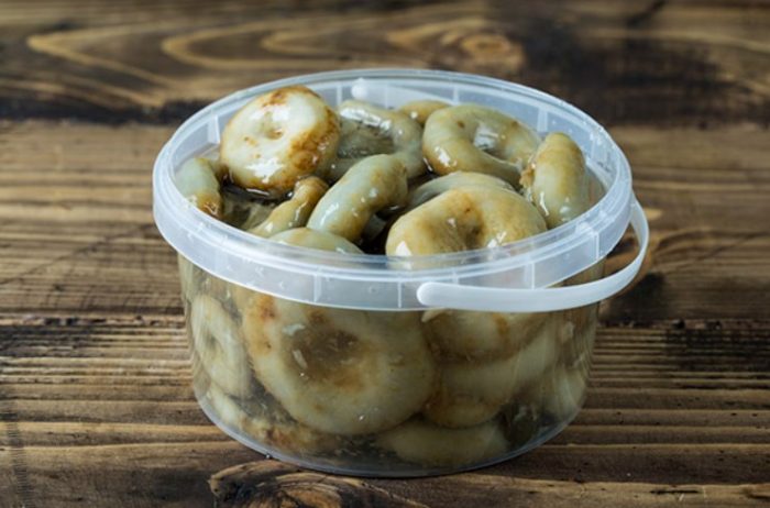 Солени млечни гъби