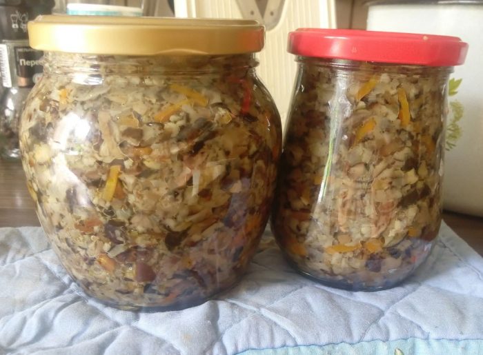 Хайвер от черни млечни гъби