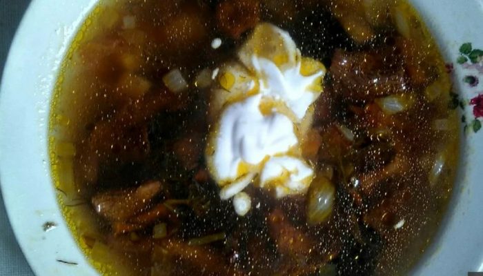 Супа от черна пачи крак