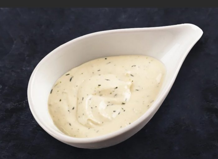 Бял сос Лодка за сос