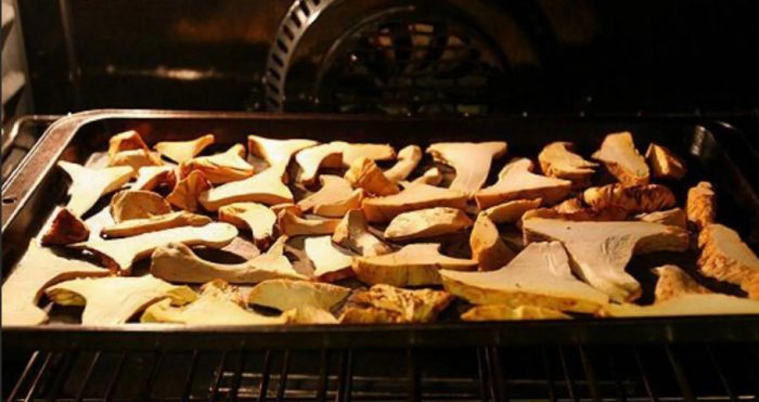 Сушене във фурната