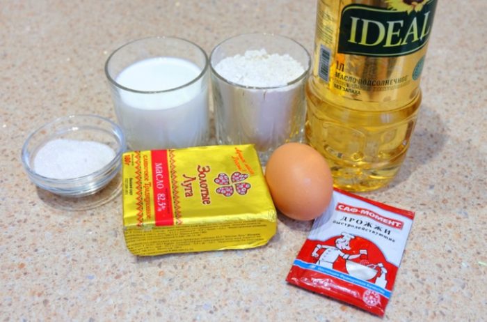 Съставки за тестото