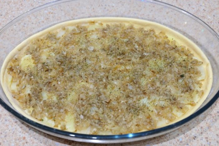 Млечни гъби с лук