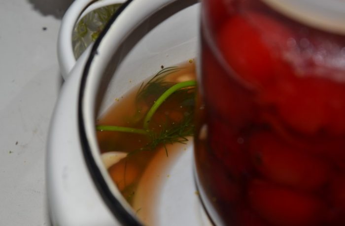 Марината в тенджера с млечни гъби