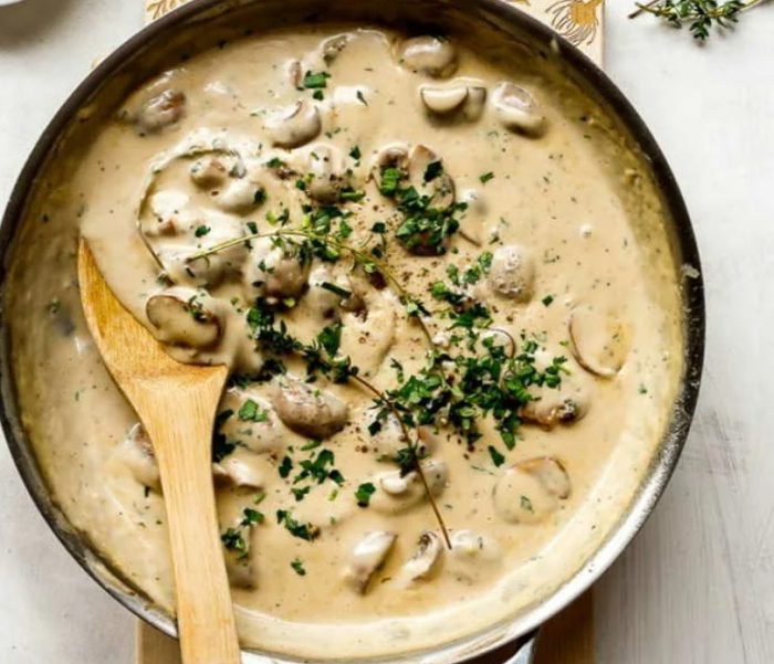 Сос от гъби