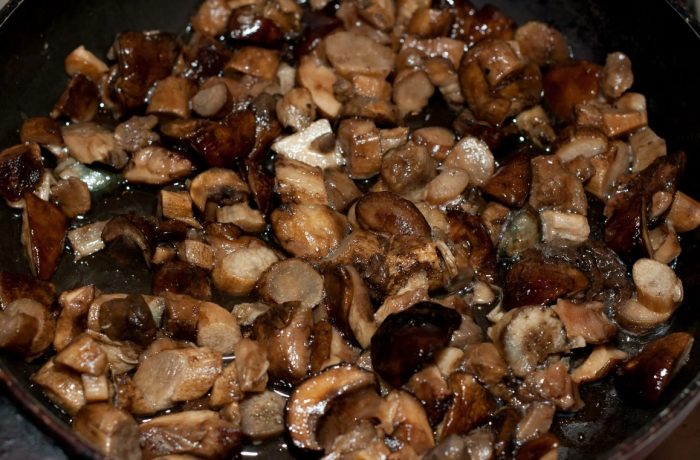 Пържени гъби