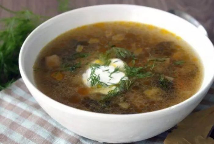 Гъбена супа