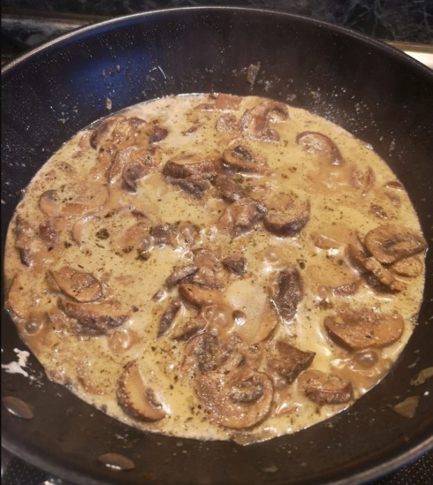 Ястие с кралски печурки