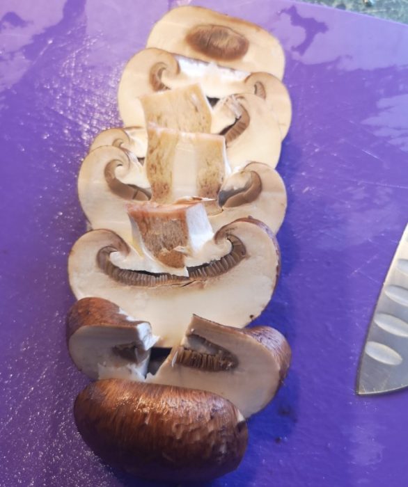 Нарязани печурки