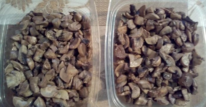 Замразяване на печурки