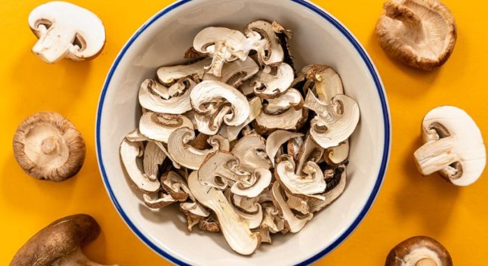 Сушени печурки в купа