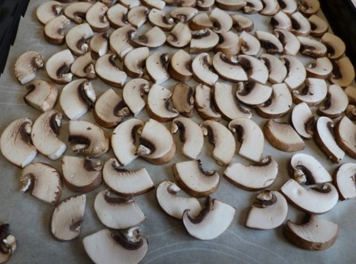 Нарязани печурки