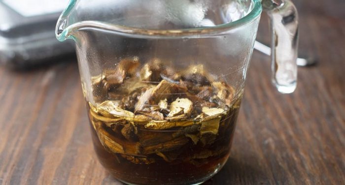 Накисване на гъби