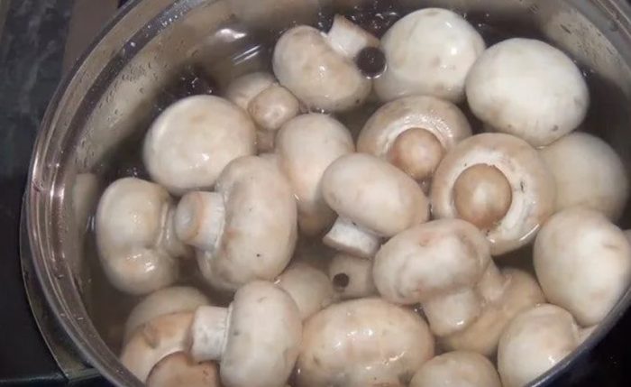 Накиснати печурки