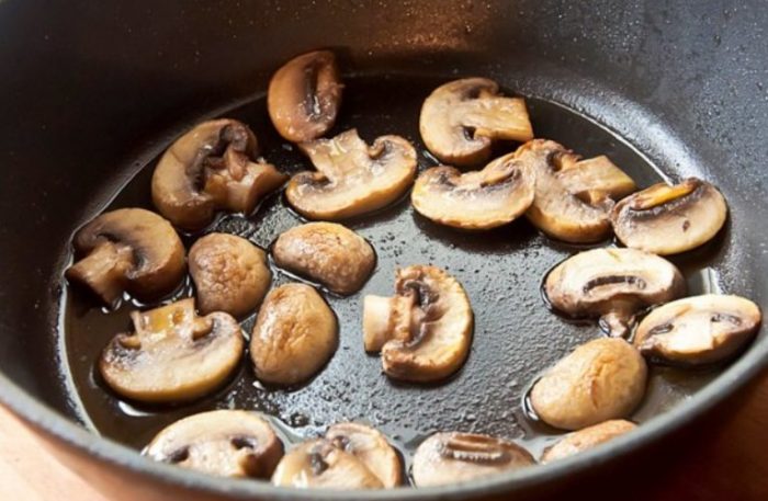 Пържени печурки