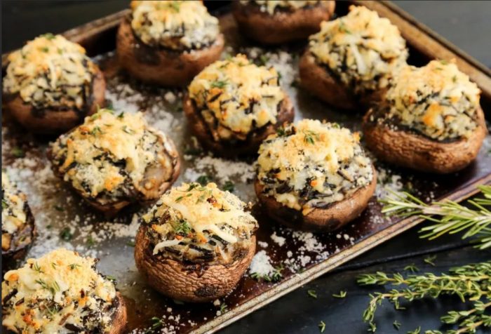 Пълнени печурки