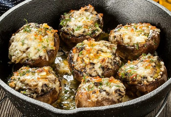 Пълнени печурки