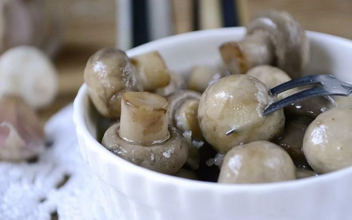 Бързо мариновани печурки