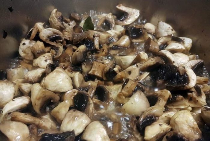 Пържене на гъби в марината