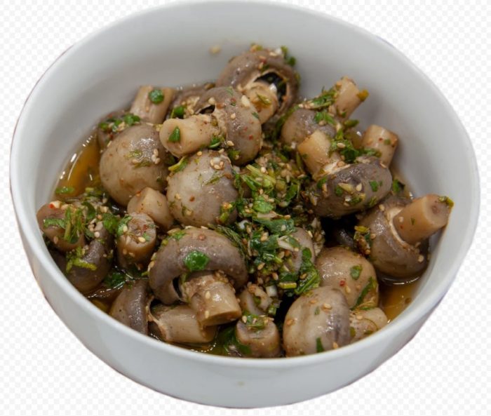 Шампиньони по корейски