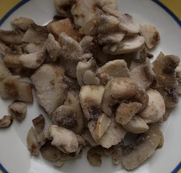 Замразени печурки