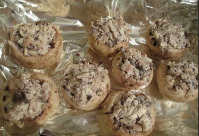 Пълнени печурки