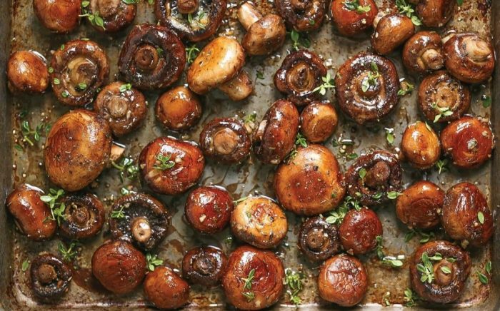 Гъби във фурната