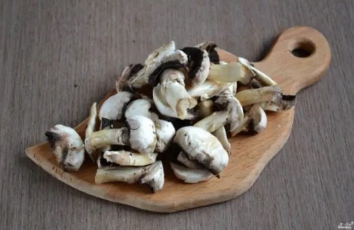 Нарязани печурки